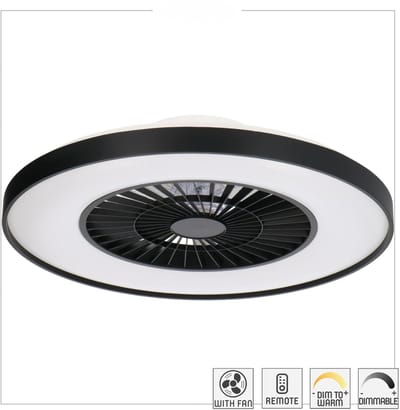 LED Plafondlamp met ventilator - Dimbaar - 3800 Lumen - 60W - 2000K/4000K