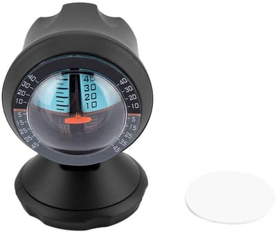 Dailygoody - Inclinometer - Hellingsmeter - Nauwkeurige metingen - Compact formaat - Auto accessoires - Veilig rijden - Geschikt voor 4X4 voertuigen