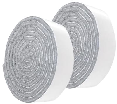 Zelfklevende Viltglijders voor Meubels - 100 cm x 2 cm - Vloerbescherming en Snijbare Vorm