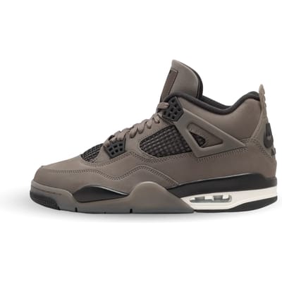 Air Jordan 4 Retro GS Pierre de Caverne Chaussures pour Enfants Marron Noir Particule Lunaire IB4171-200 40
