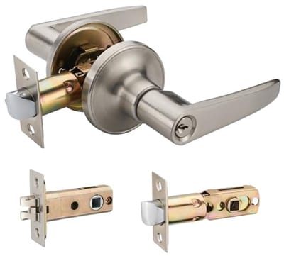 Wave Hendel Sleutelslot voor Toegangsdeur en Deurknop Hardware
