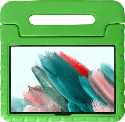 Hoesje - Geschikt voor Samsung Galaxy Tab A8 - Kinderhoes Shockproof Bumper - Kidsproof Case - Tablet Hoes - Kinder Hoes Cover - Groen