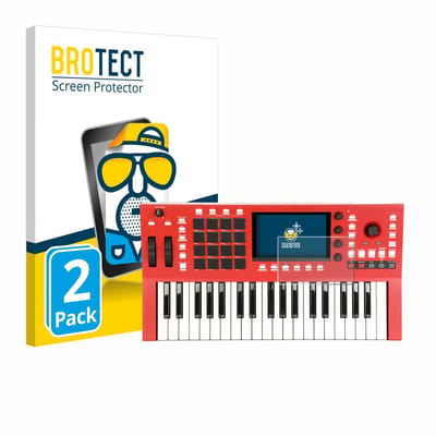 BROTECT - Screenprotector voor Akai Professional MPC Key 37 - Folie Beschermfolie matte 2 Stuks