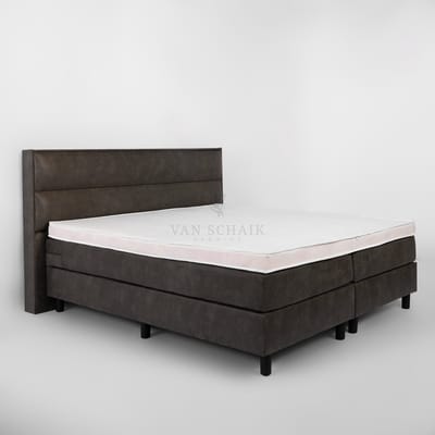 Boxspring Kiev 120x190 - van Schaik Bedding - Incl Pocket matrassen & HR55 Topper