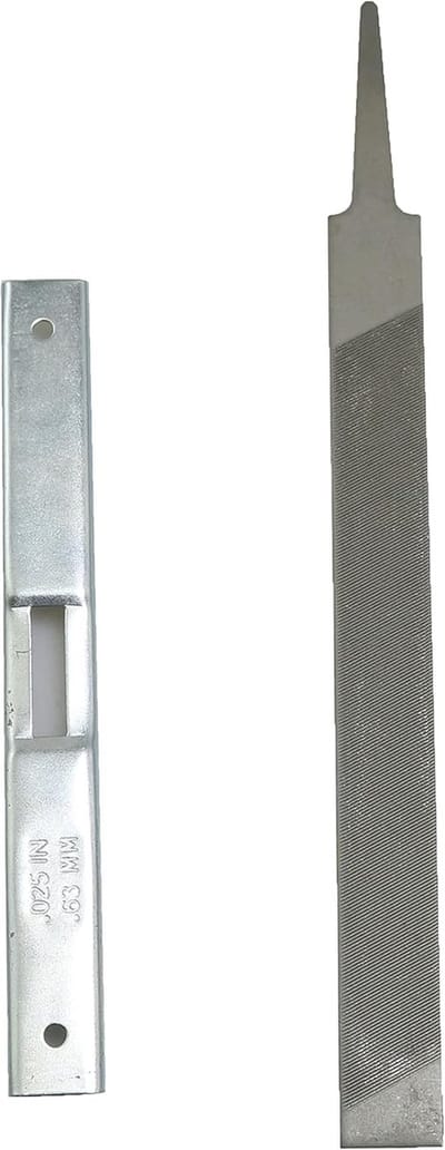 Kettingzaagslijper Dieptemeter - Zaag slijpkit - Kettingzaag onderhoud - Universele pasvorm - 188 cm vijl - Zilver
