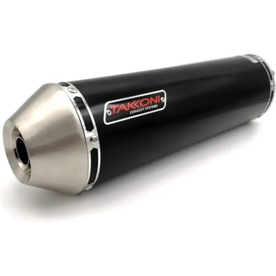 motoruitlaat van geborsteld roestvrij staal Takkoni GSX-S 750, 16-, GSR 750, 11 (Euro 3 et 4)