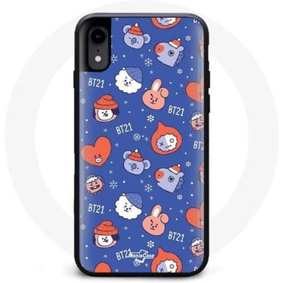 Coque pour Iphone XS BTS Bangtan Sonyeondan BT21 Noël 2023