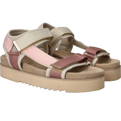 Maruti Beau Textile Dames Sandalen - Roze - 38