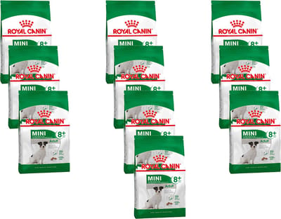 Royal Canin Mini Adult 8+ - Hondenvoer - 10 x 800 g