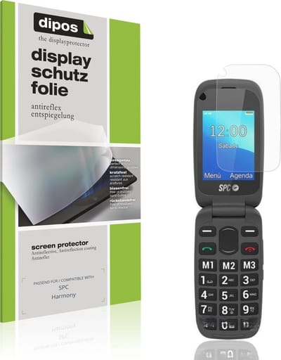 dipos – 4x Matte Beschermfolie geschikt voor SPC Harmony | Krasbestendige & antireflecterende Screenprotector Ultra-Thin