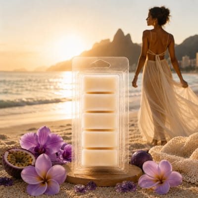 Waxmelts Janeiro Delicia 59 - Snapbar - 55 gram - Geinspireerd - Sojawas - Handmade - Dierproefvrij - Vegan - Huisparfum - Voor in geurbrander - Waxbrander - Geur in huis - Geurkaars - Parfum