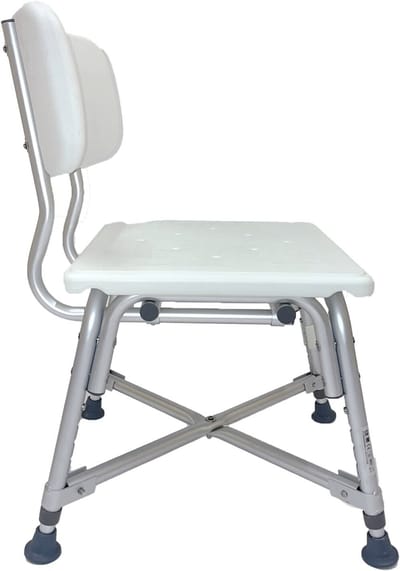 Douchestoel DS250 - Met rugleuning - Gebruikersgewicht tot 250 kg - XL - Drive Devilbiss Healthcare
