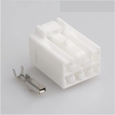 Elektrische Connector - Automobiel CD Host - Verbinding Maken - 6 Pin Set - 2.2 Mm - Zwart