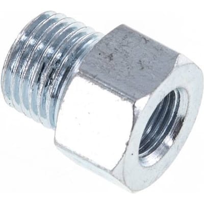 Stalen Mannelijke R 1/4 Inch/Vrouwelijke Rp 1/8 Inch Adapter 16mm