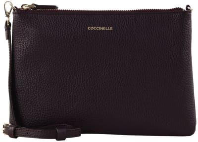 COCCINELLE Leren schoudertas Best Crossbody Bag Prune donkerpaars