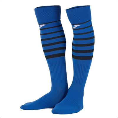 Joma Premier II Voetbalkousen - Zwart / Royal | Maat: 34-39