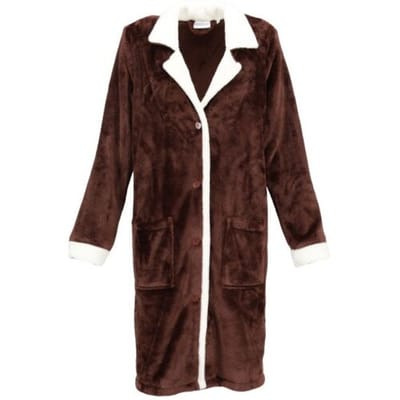 Fluweelzachte dames vest mokka Ringella - Bruin - Maat - 36