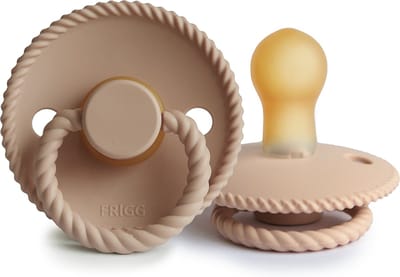 Frigg fopspeen latex Rope - croissant - 0-6 maanden
