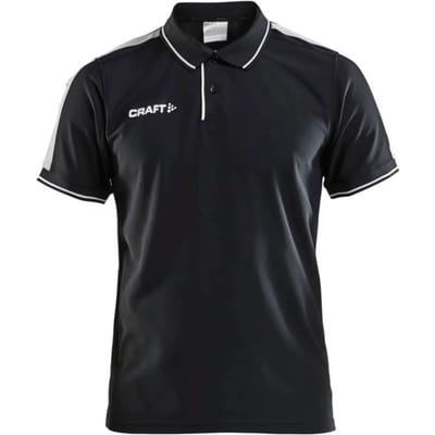 Craft Pro Control Polo Heren - Wit / Zwart | Maat: 3XL