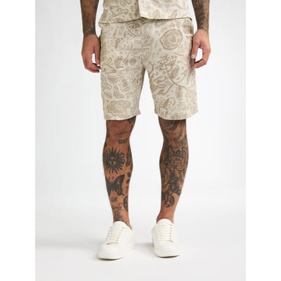 Petrol Industries - Heren Chino short Mirage - Wit - Maat S