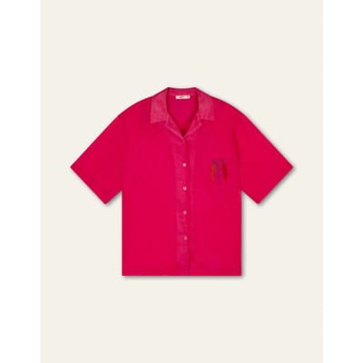 Oilily Bowling Blouse- maat38 Beetroot Paars