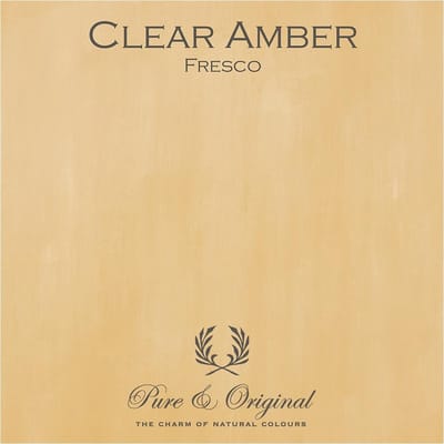 Pure & Original Fresco Kalkverf Clear Amber 1 L