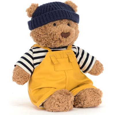 Jellycat knuffel Bartholomew Bear seafarer outfit