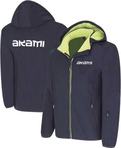 Akami Siberia Jas Zwart L Man