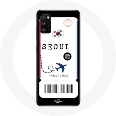 Coque Samsung Galaxy A41 Billet d'avion seoul