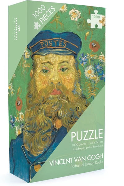 Lanzfeld - Puzzel Volwassenen - 1000 Stukjes - Vincent Van Gogh - Portret Van Joseph Roulin-Van Gogh - Kunst