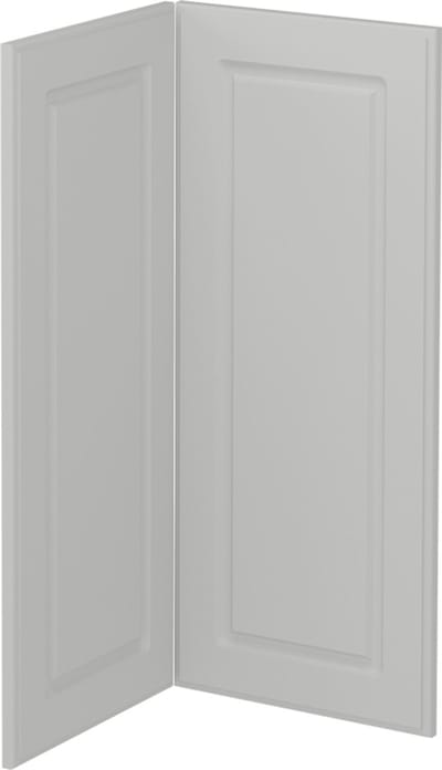 Vicco R-Line Keukenfront – 59.2 x 71.3 cm meubelfront voor de hoekonderkast Wit Landhuis