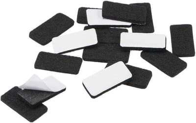Meubelpads - Viltjes Vloerbeschermers - Vloeren Beschermen - Zelfklevend - 48 Stuks - Zwart