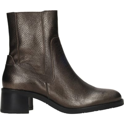 PiediNudi Selva 17.02 Enkellaarsjes - Enkelboots met rits - Dames - Brons - Maat 41