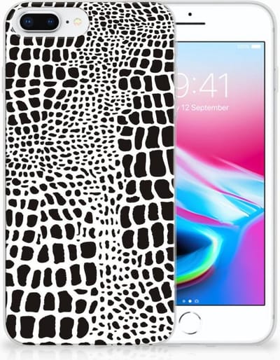Apple iPhone 7 Plus | 8 Plus TPU Hoesje Slangenprint