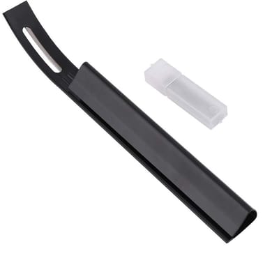 Dailygoods- Skiving Knife Hoogwaardig Koolstofstaal - Veilig/Comfortabel - Leerbewerkings Gereedschap - Thinning Blade - Plooinaden - Onmisbaar voor Leren Handwerk - Leerbewerking Gereedschap