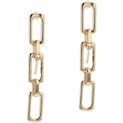 OTAZU Rectangular Earrings Size: OS | Earrings Outlet | Dames | Goud