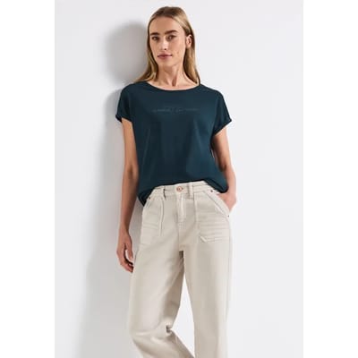 Basic shirt met print