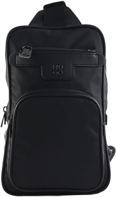 HUGO Slingtas Nesh N_Monostrap Black Zwart