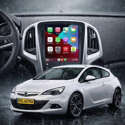 ADIVOX 9.7 inch T1 geschikt voor Opel Astra 2010-2015 CarPlay/Wifi/RDS/DSP