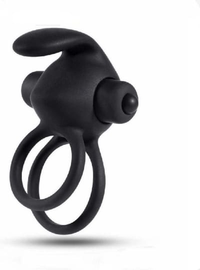 Erodit® vibrerende dubbele cockring - clitoris stimulator - 10 vibratie standen - penis ring- uitstel erectie - Sex toy voor mannen - Sekspeeltjes - Erotiek voor mannen - Erotiek voor koppels