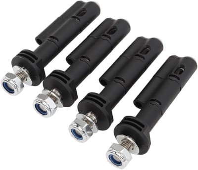 Montagekit voor Anti-Diefstalbeveiliging, Set van 4 Stuks 17 mm, Vervanging voor Recovery Shelves en Offroad Accessoires