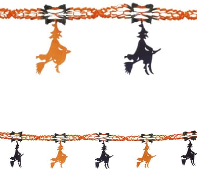 Fiestas Guirca - Slinger Halloween Fantasy - 33 X 200 cm - Halloween - Halloween Decoratie - Halloween Versiering