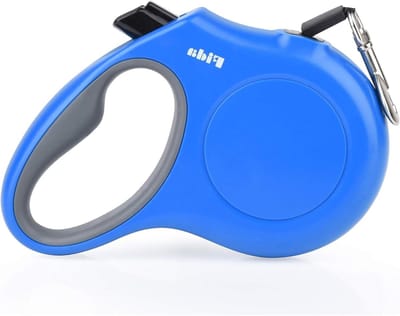Intrekbare Hondenriem - Rolriem Huisdier - Veilige Wandelingen - Reflecterende Tape - 3 Meter - Blauw