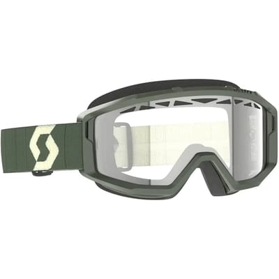 SCOTT Primal Enduro Khaki crossbril met helder vizier