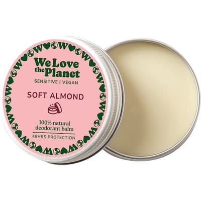 We Love The Planet Deodorant Natuurlijke deodorantcrème - Zachte amandel Unisex 35 g