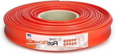 Platte slang - Waterafvoer slang - Water transport - Hoge flexibiliteit - 20 meter - Oranje