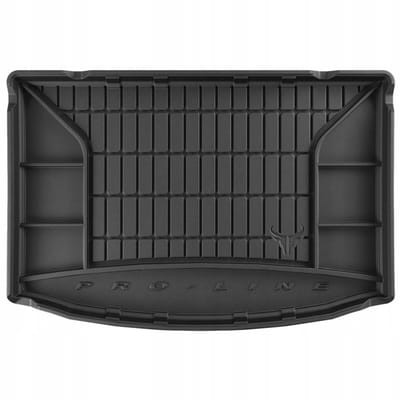 FROGUM Kofferbakmat - Rubber - Geschikt voor MAZDA CX-3 (vanaf 2015) - Hoge laadvloer - Organizer functie - Zwart