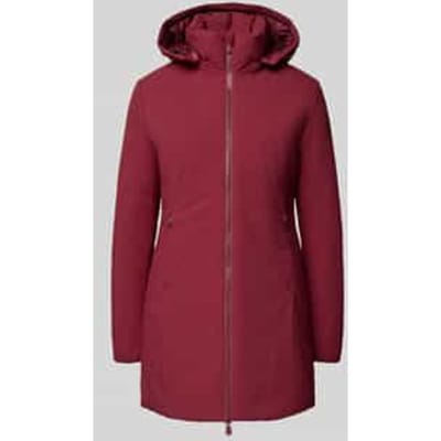 Parka met gevoerde opstaande kraag, model 'Rachel'