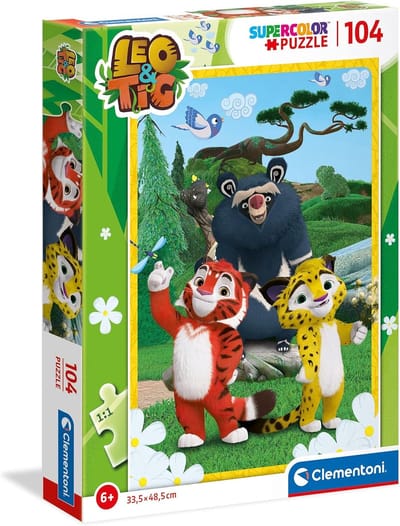 Supercolor puzzel - Kinderpuzzel - Ontwikkeling vaardigheden - Gerecyclede materialen - 485 x 335 cm - Meerkleurig