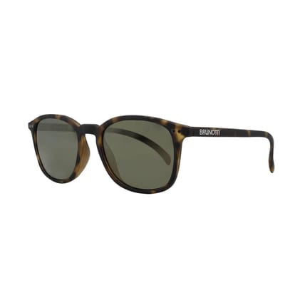 Brunotti - Denali - Zonnebril Brown - Unisex - UV400 Zonnebril - Gepolariseerde Zonnebril - ONE SIZE